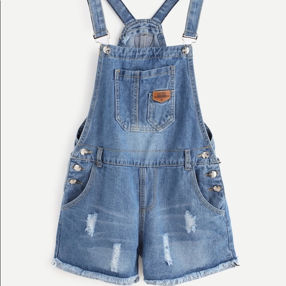 Denim Overalls
